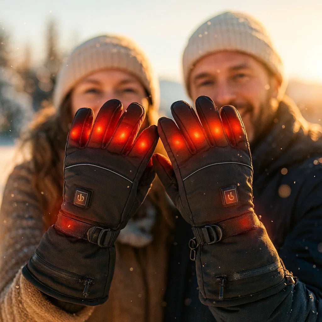 Oppvarmbare hansker