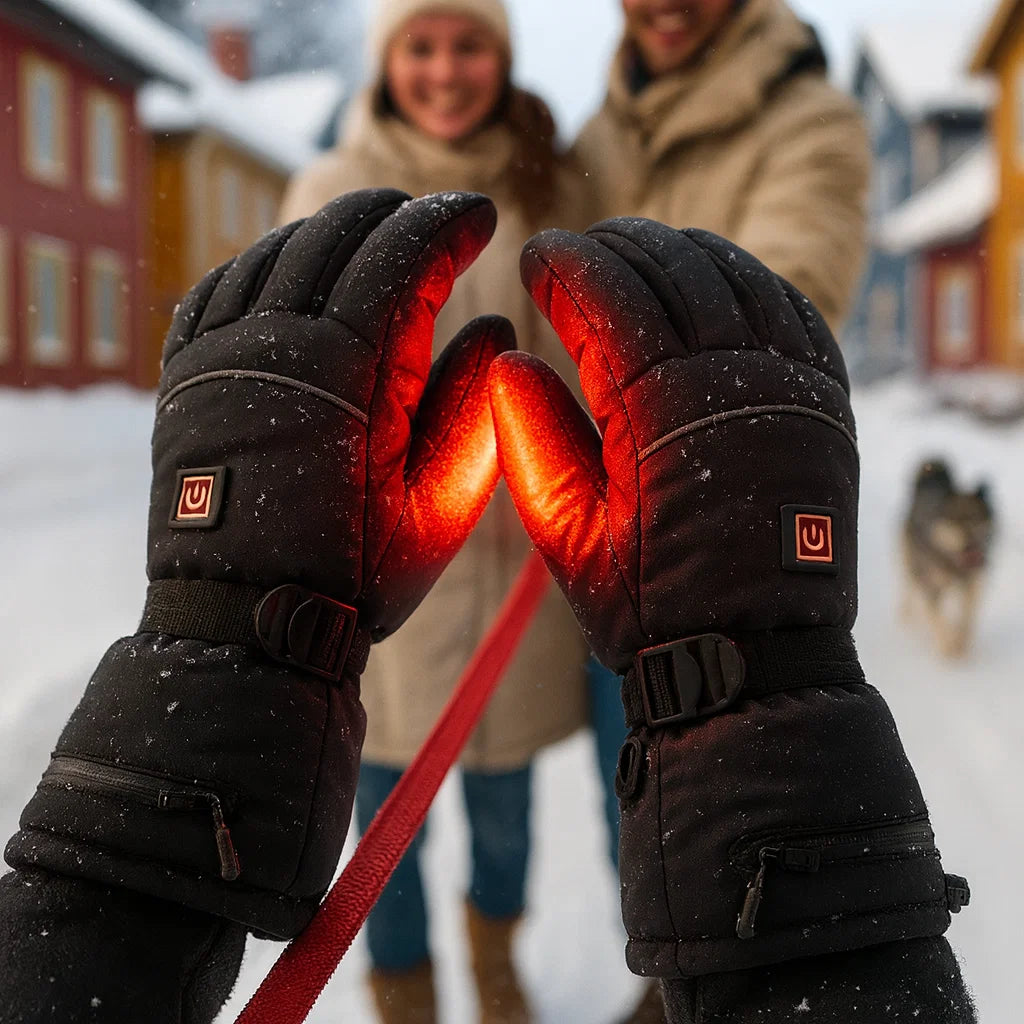 Oppvarmbare hansker